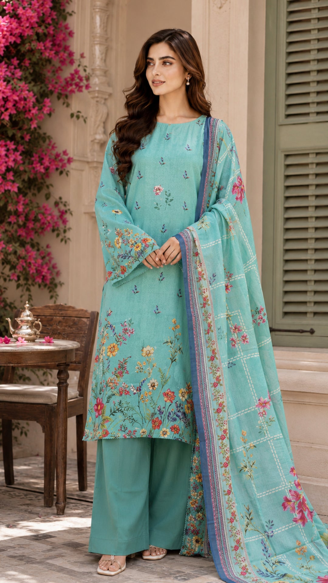 Jahan Ara Heritage Printed Lawn 3-Piece