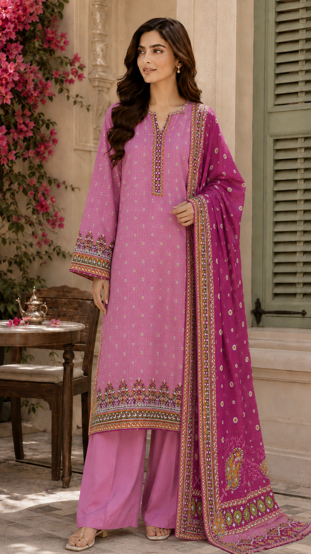 Jahan Ara Garden Delight Printed Lawn 3-Piece