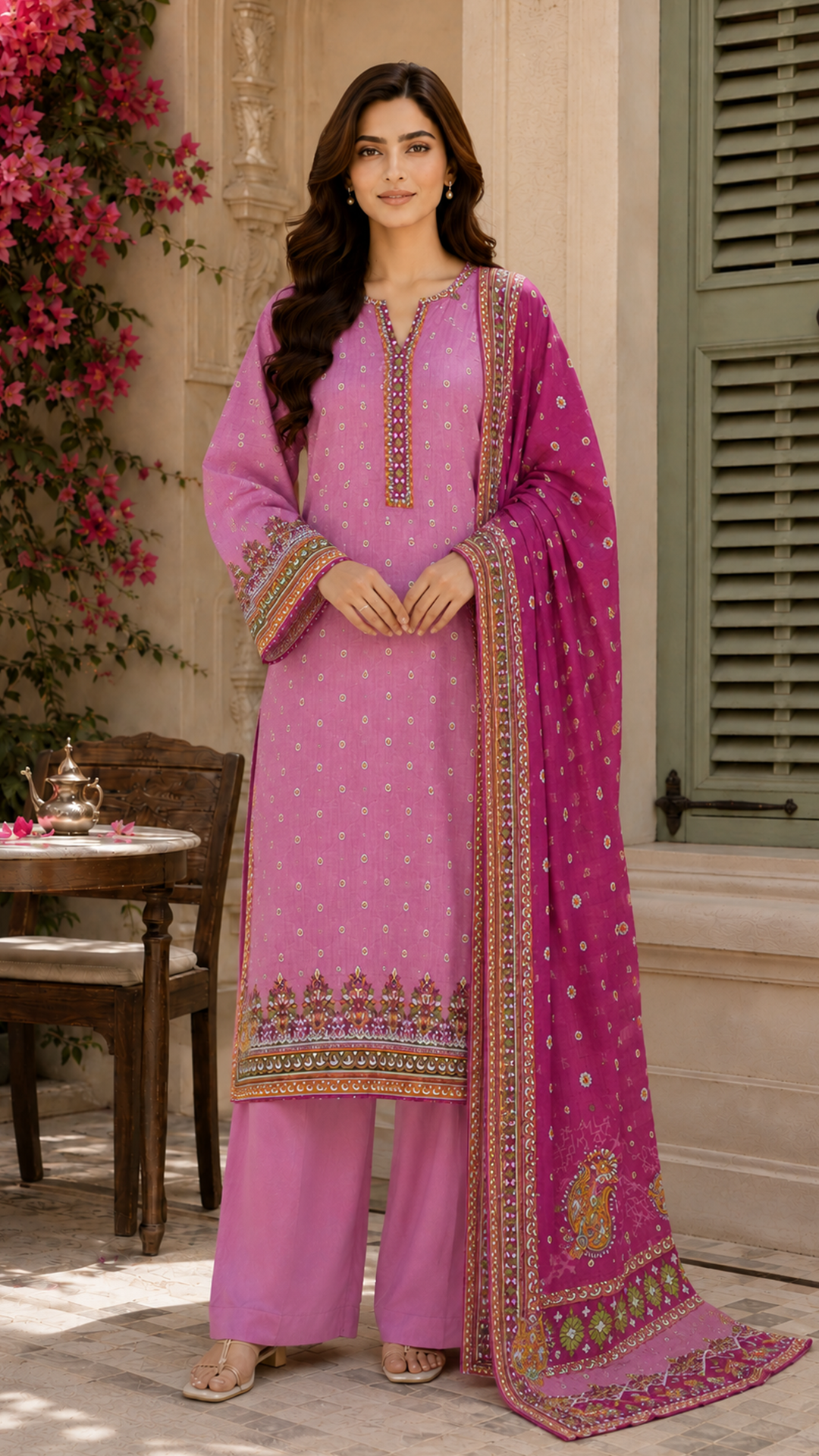 Jahan Ara Garden Delight Printed Lawn 3-Piece