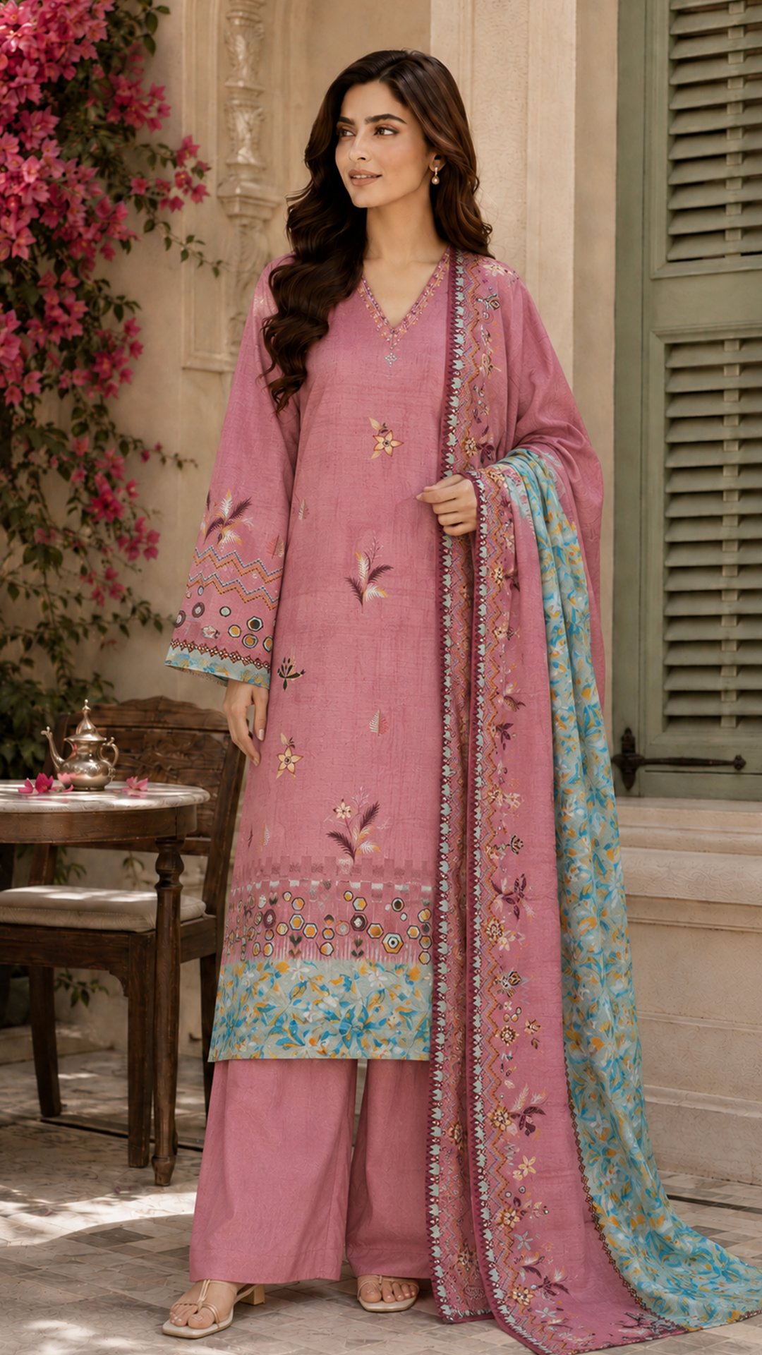 Jahan Ara Signature Printed Lawn 3-Piece