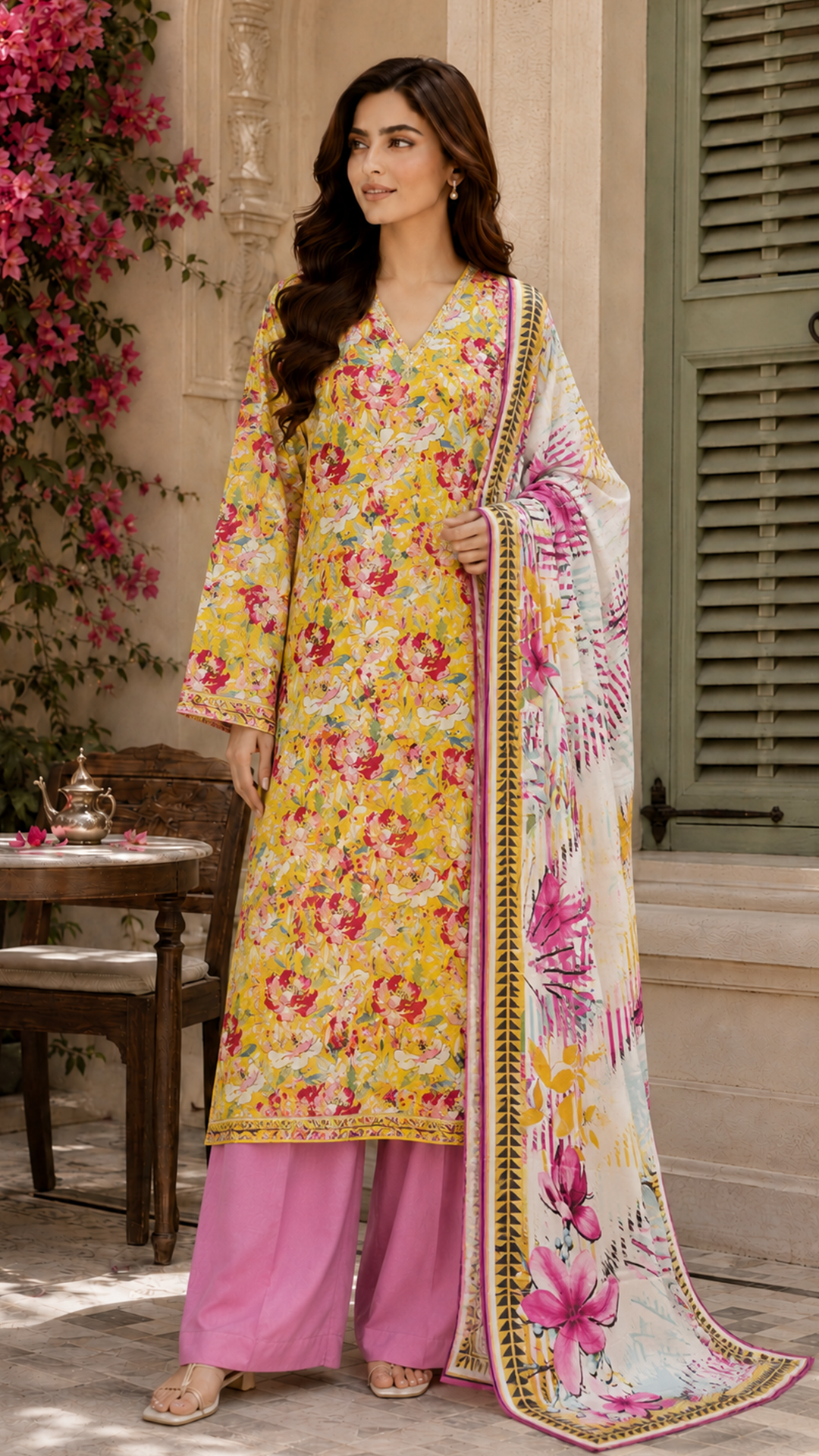 Jahan Ara Luxe Printed Lawn 3-Piece