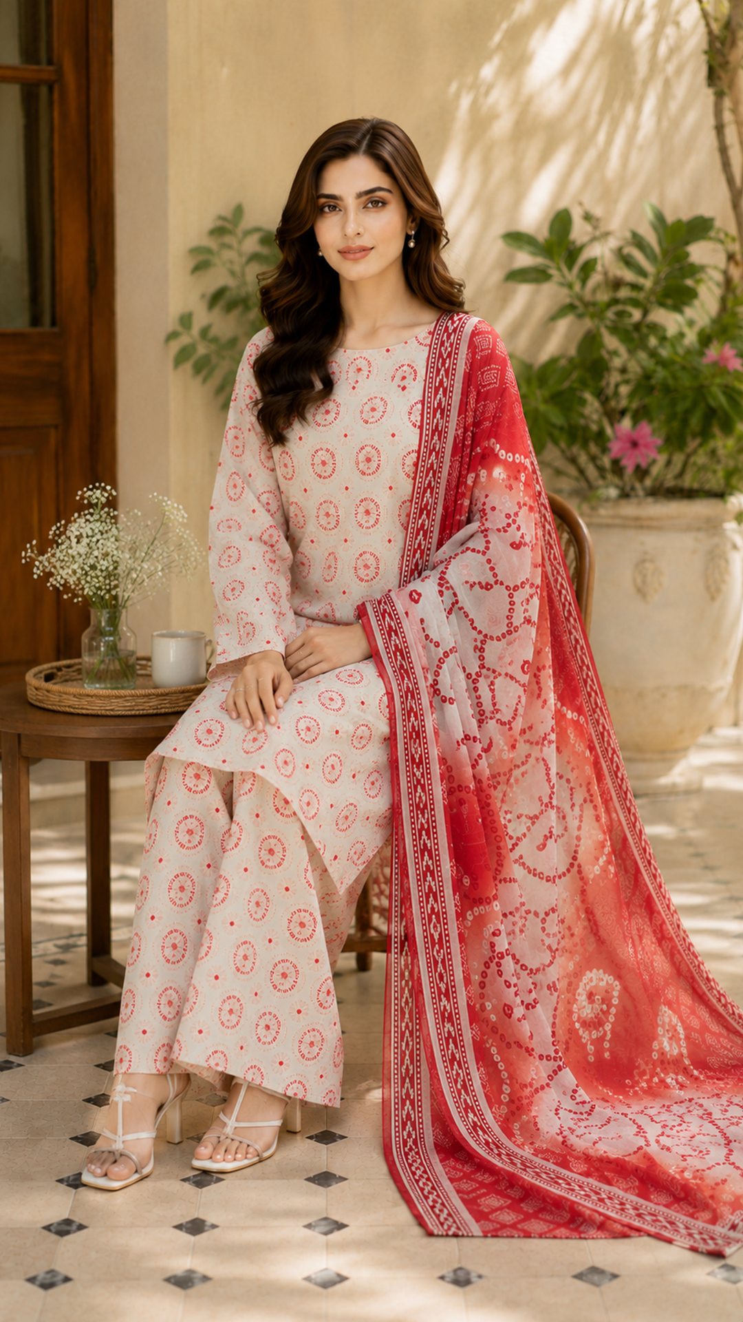 Jahan Ara Designer Printed Lawn Suit