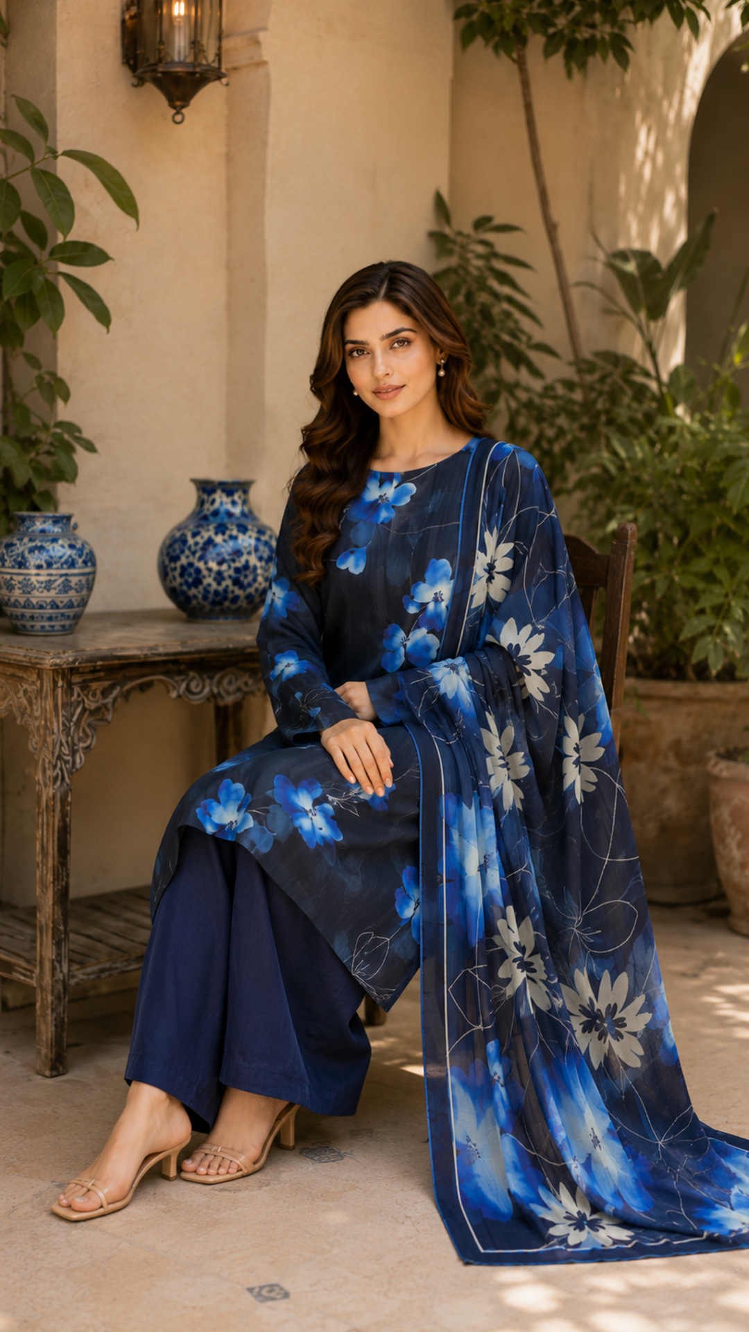 Jahan Ara Modern Printed Lawn Dress