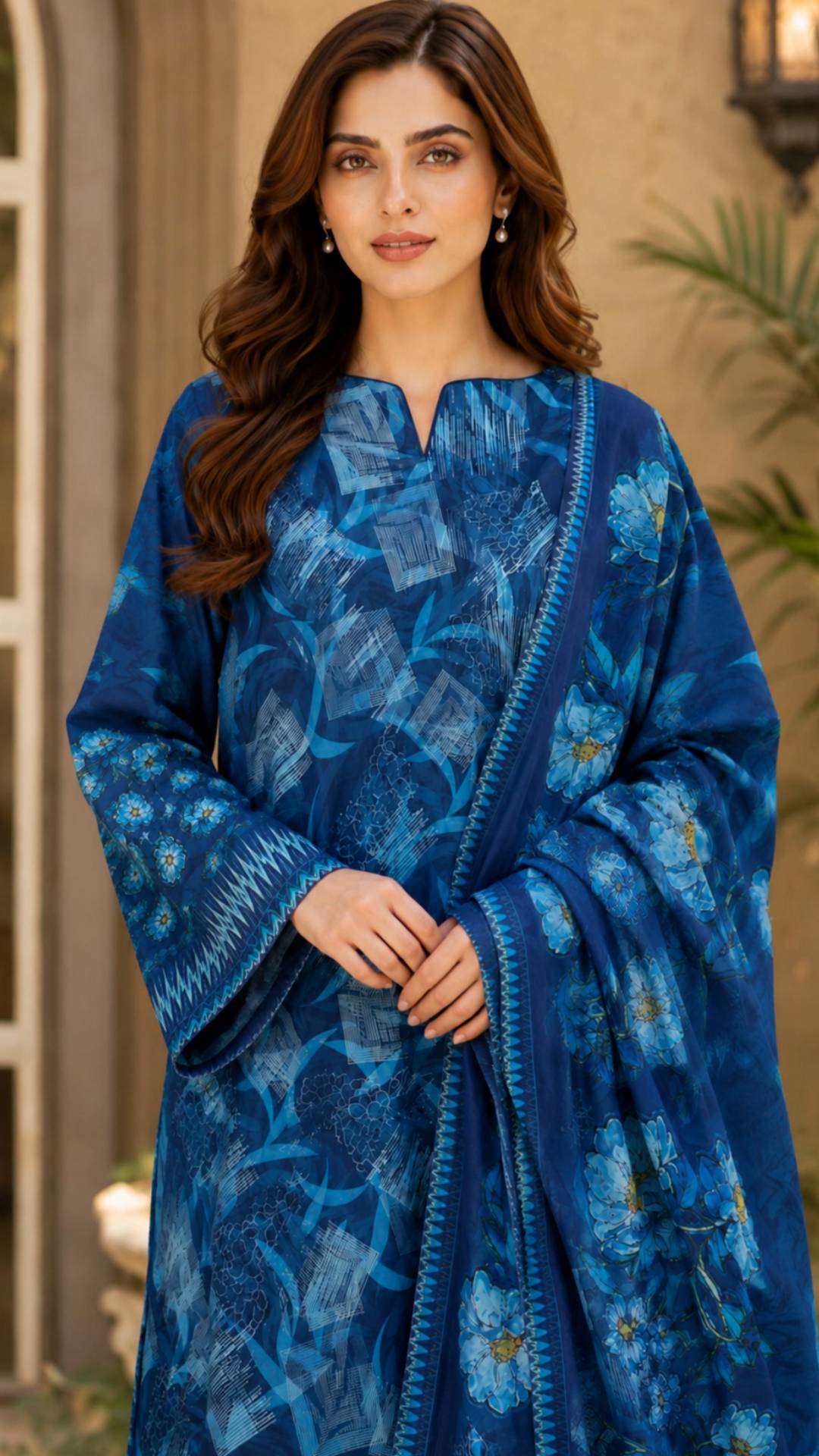 Jahan Ara Premium Printed Lawn 2-Piece Suit