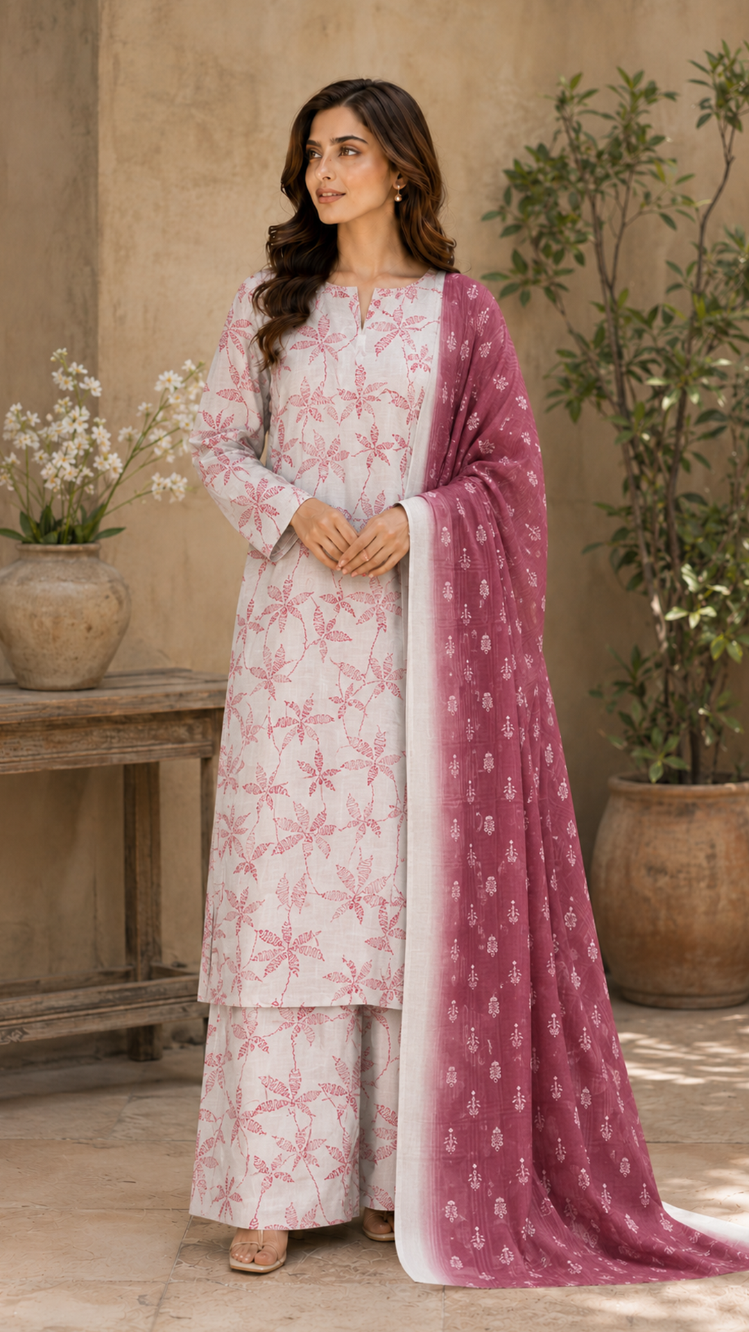 Jahan Ara Soft Printed Lawn 3-Piece
