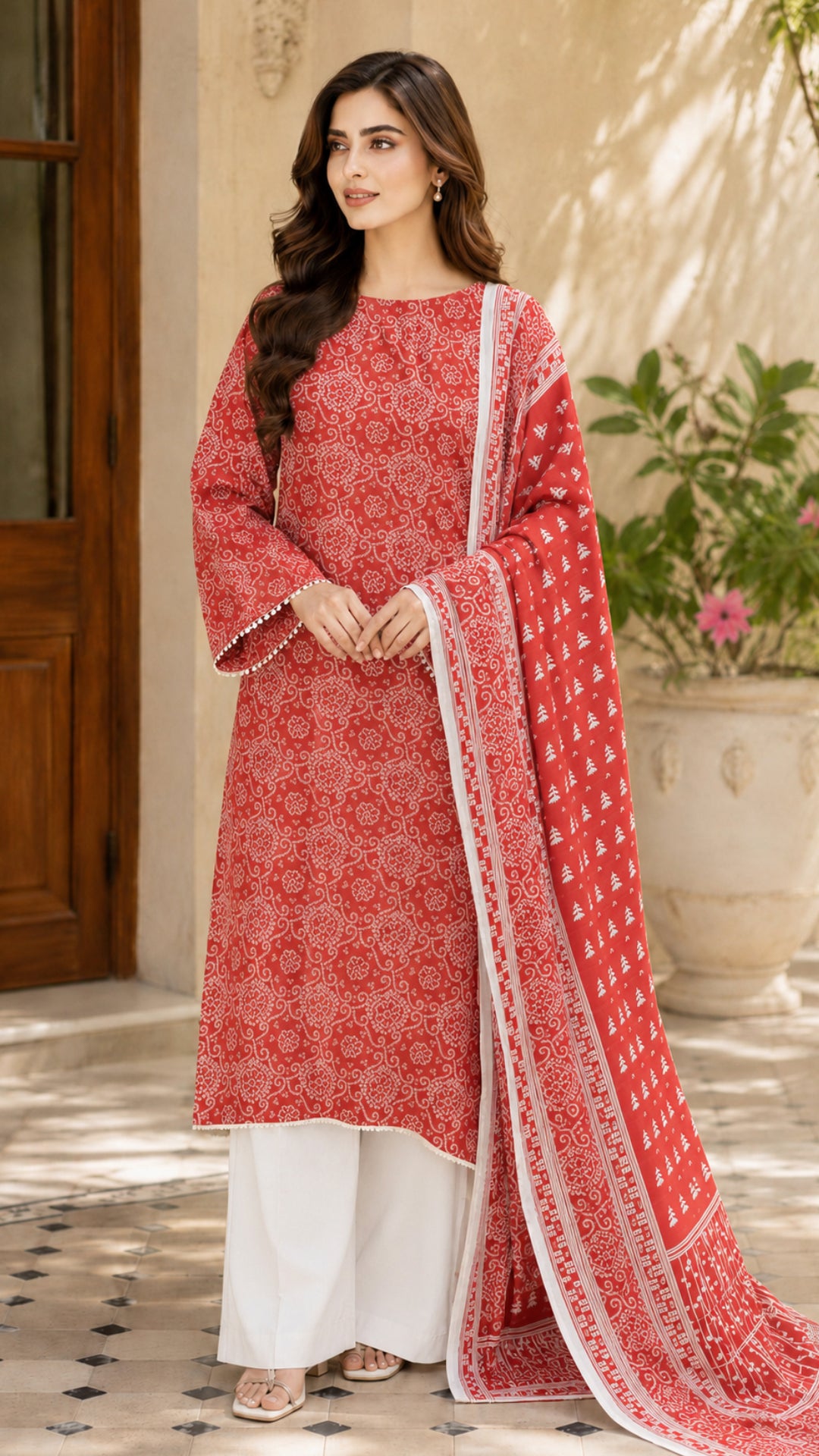 Jahan Ara Luxury Lawn 3-Piece Dress
