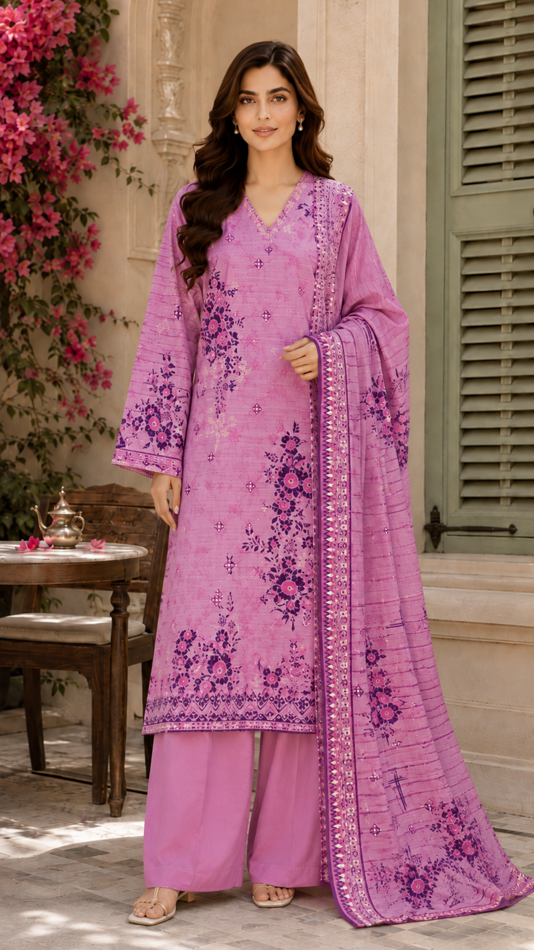 Jahan Ara Blossom Printed Lawn 3-Piece